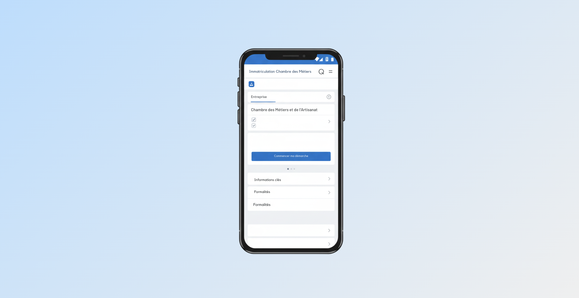 Immatriculation Chambre des Métiers et de l'Artisanat démarches