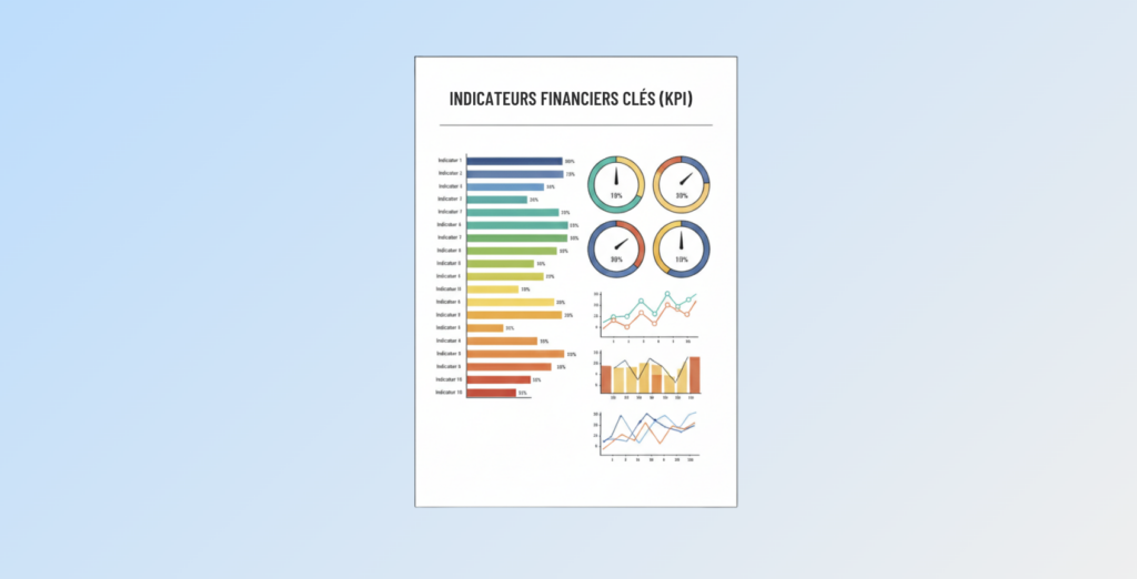 KPI indicateurs financiers clés comptabilité e-commerce