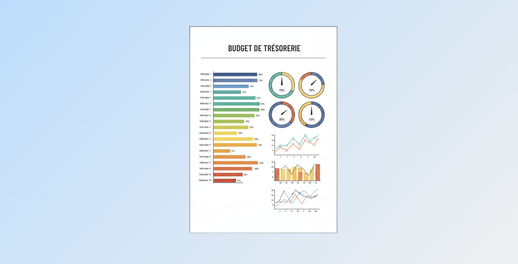 Élaboration budget de trésorerie 6 étapes clés entreprise