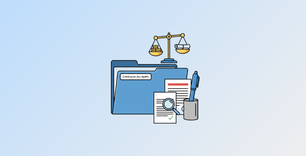Commission des impôts défendre ses intérêts fiscaux entreprise