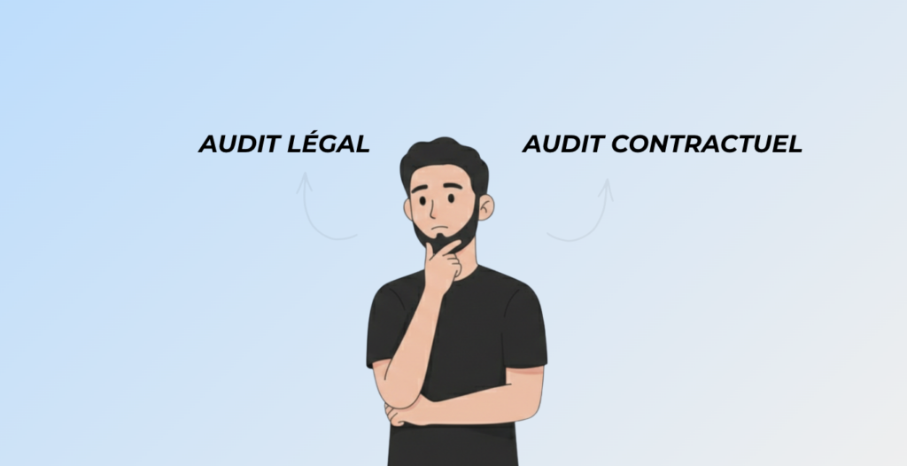 Différence audit légal et audit contractuel entreprise