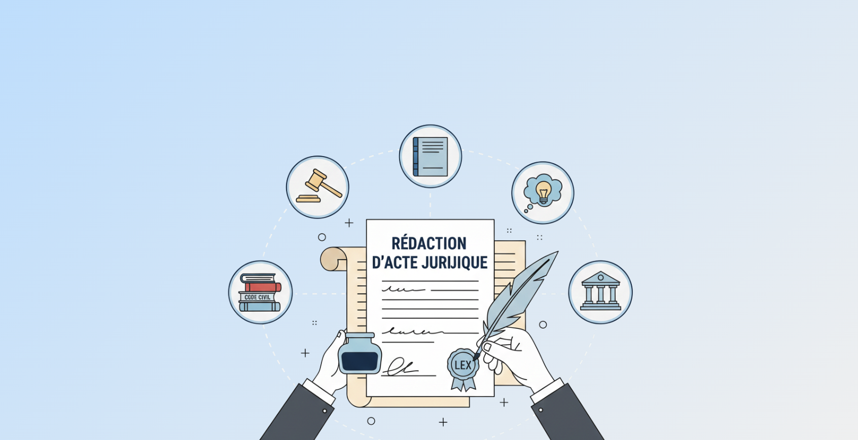 Rédaction d'acte juridique objectifs et importance entreprise