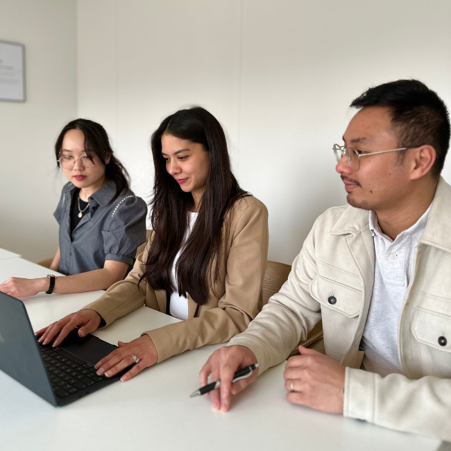 Khang NGUYEN, Audrey CHERIF, Willy CHANPASERT - Équipe GT Expertise