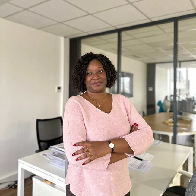 Portrait de Fatoumata COLLANGE - Cheffe de mission chez GT Expertise