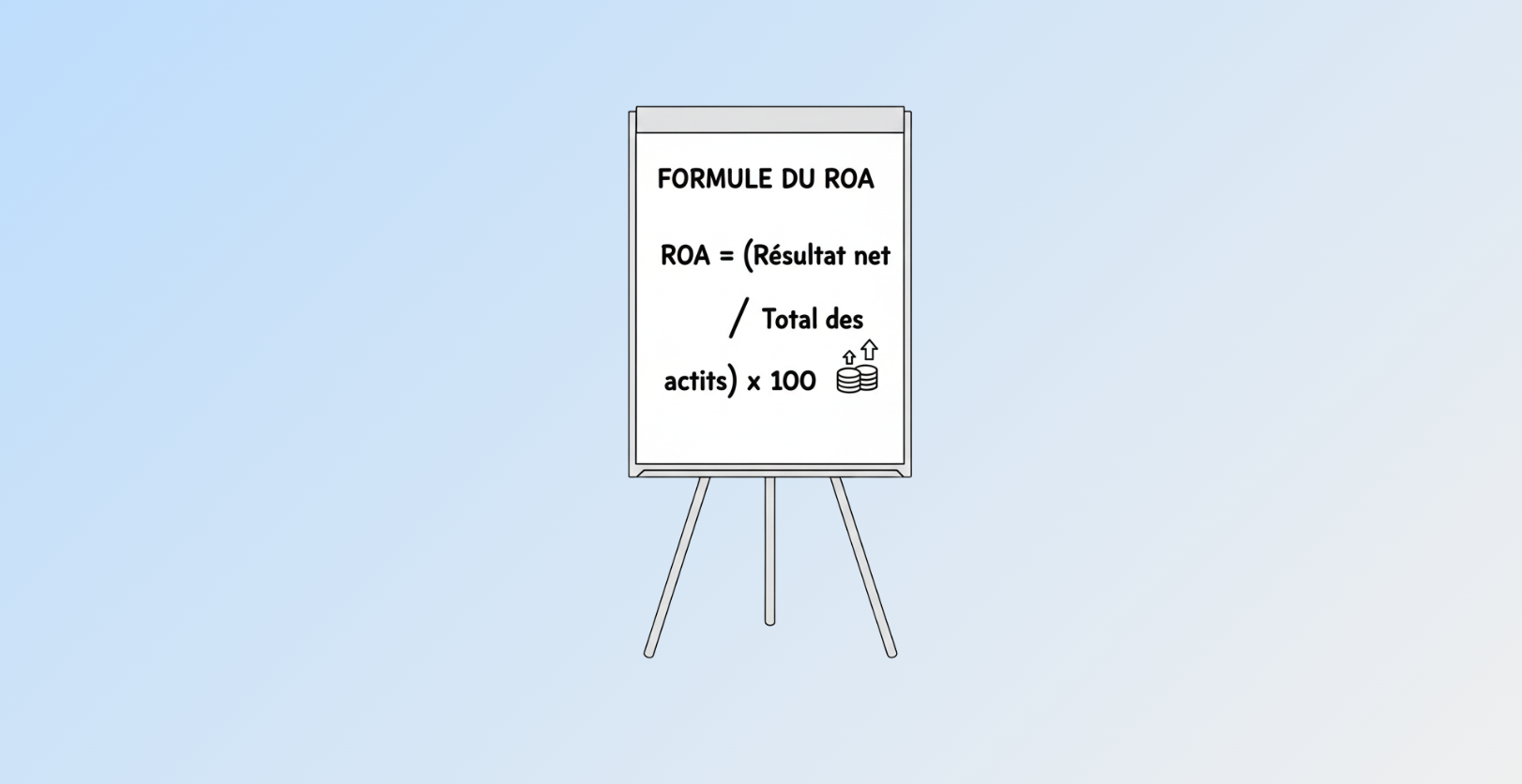 ROA indicateur clé de rentabilité financière calcul et analyse