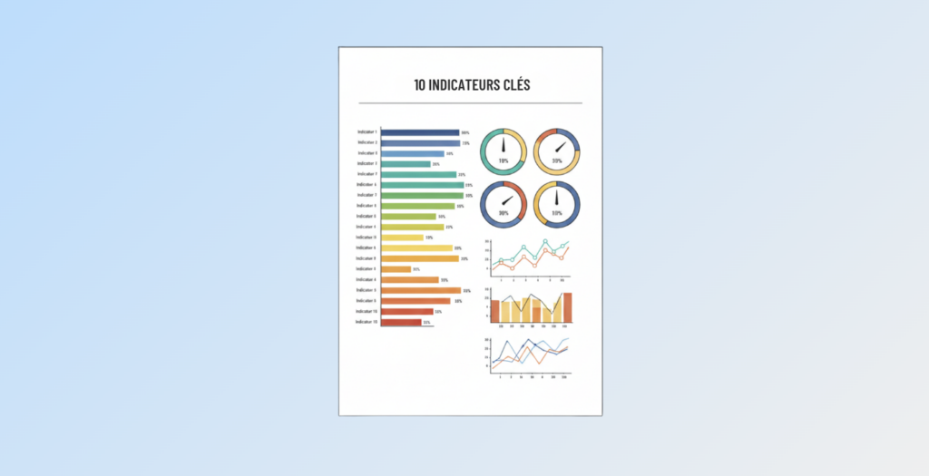 10 indicateurs clés pour gérer son entreprise efficacement