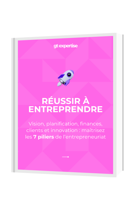 Couverture du guide sur l'entrepreneuriat — GT Expertise