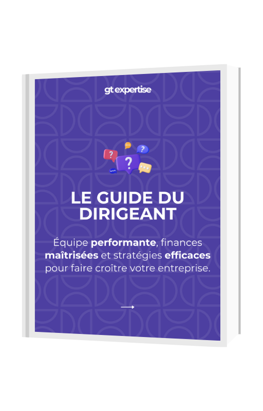 Couverture du guide sur le dirigeant — GT Expertise