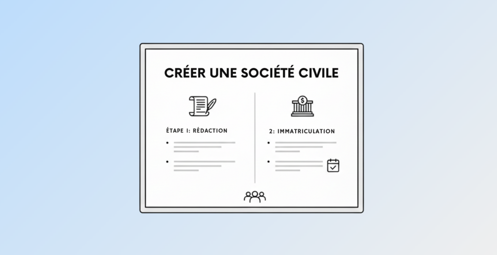Créer une société civile gérer et transmettre son patrimoine