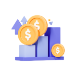 Icône rentabilité et la trésorerie​