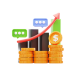 Icône la rentabilité et trésorerie​