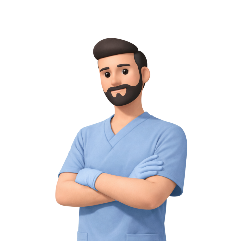 Illustration d'un expert comptable pour osthéopathes