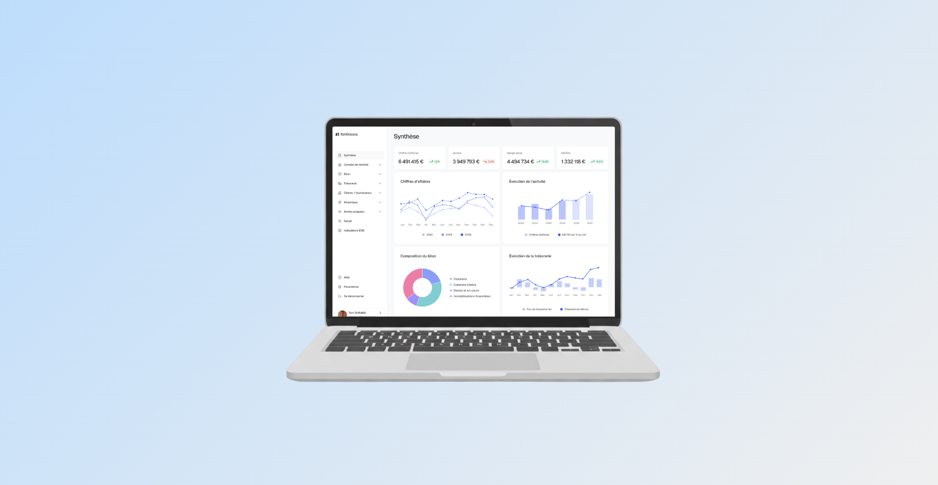 Logiciel Finthesis fonctionnement et avantages comptabilité