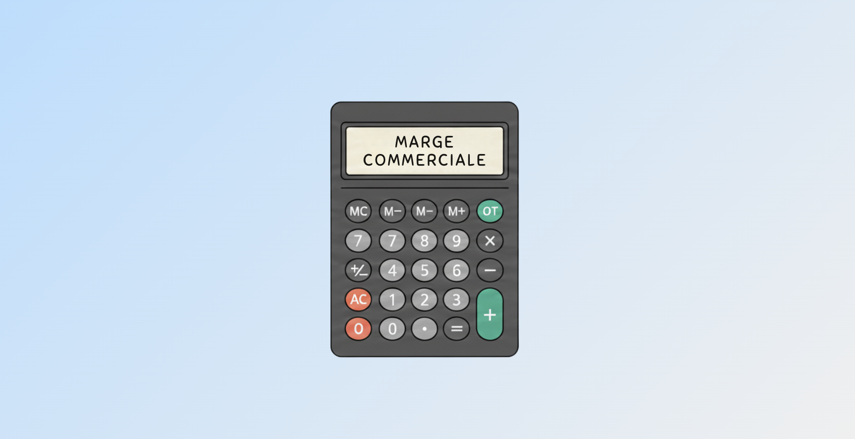 Marge commerciale calculer et interpréter