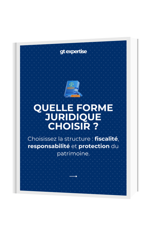 Couverture du guide sur le choix de la forme juridique — GT Expertise