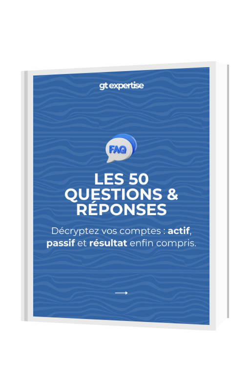 Couverture du guide 50 questions-réponses pour décrypter son bilan — GT Expertise