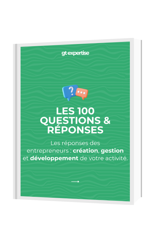 Couverture du guide 100 questions-réponses des entrepreneurs — GT Expertise